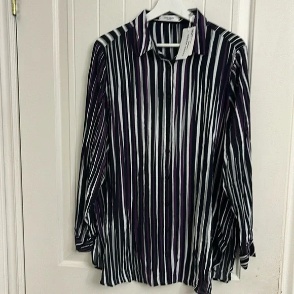 BNWT GERRY WEBER Casual Button Top - Picture 1 of 10